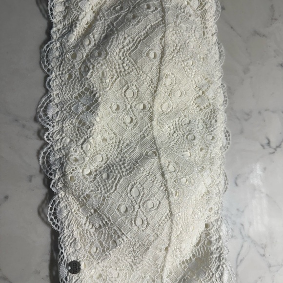 Lucky Brand Cream Lace Chemise - Picture 1 of 5
